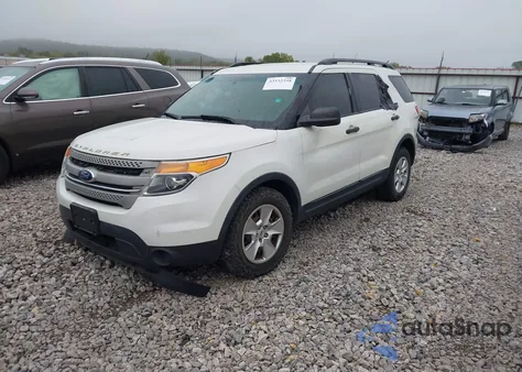 2012 Ford Explorer z USA, uszkodzony, nr VIN 1FMHK7B83CGA25023